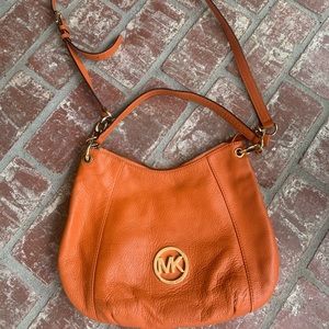 Distressed Michael Kors bag